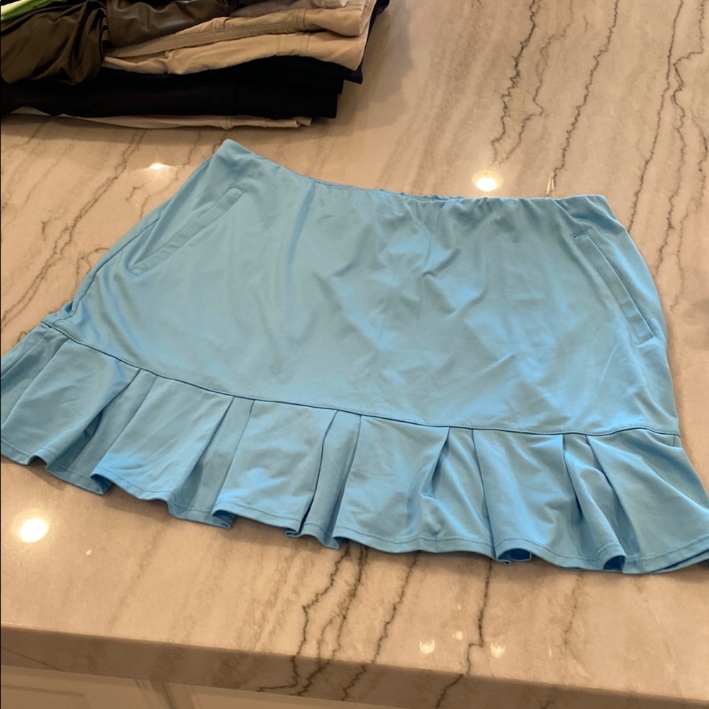 Light Blue Women's Tennis 🎾 Skirt